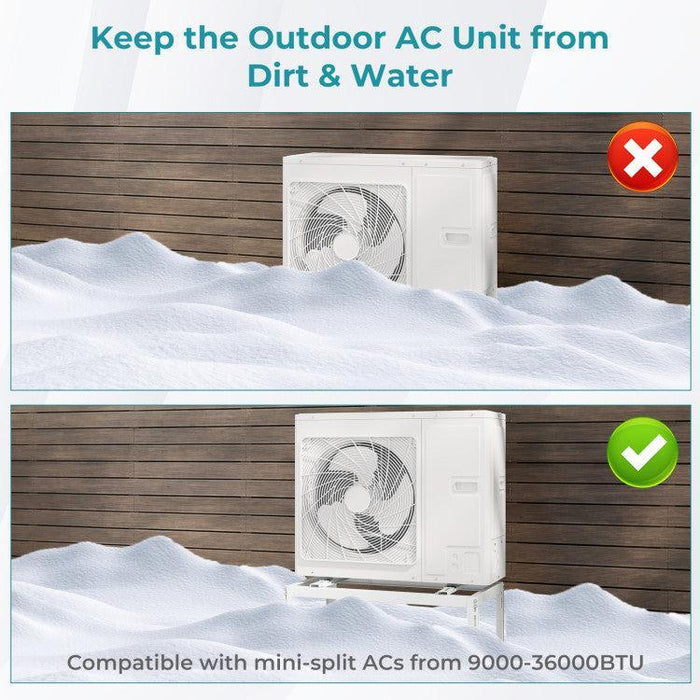 Mini Split Ground Stand for 9000-36000 BTU Ductless Air Conditioner - 21567483  Mini Split Systems Direct