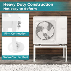 Mini Split Ground Stand for 9000-36000 BTU Ductless Air Conditioner