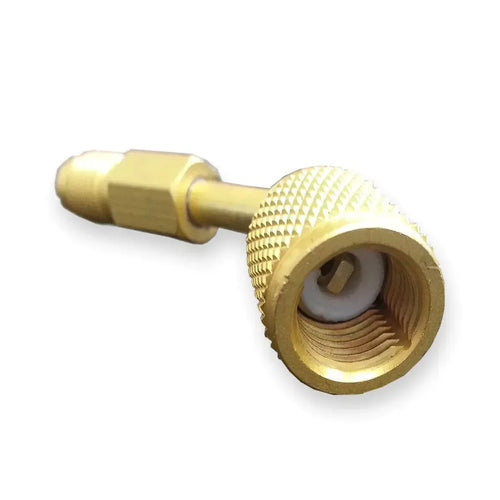 Mini Split System Converter Adapter for Charging/Vacuuming Port, from 5/16" SAE to 1/4" SAE - POAD-5/16F1/4M  Mini Split Systems Direct