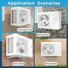 Mini Split Wall Mounting Bracket for 6000-12000 BTU Universal Ductless AC - 26159384  Mini Split Systems Direct