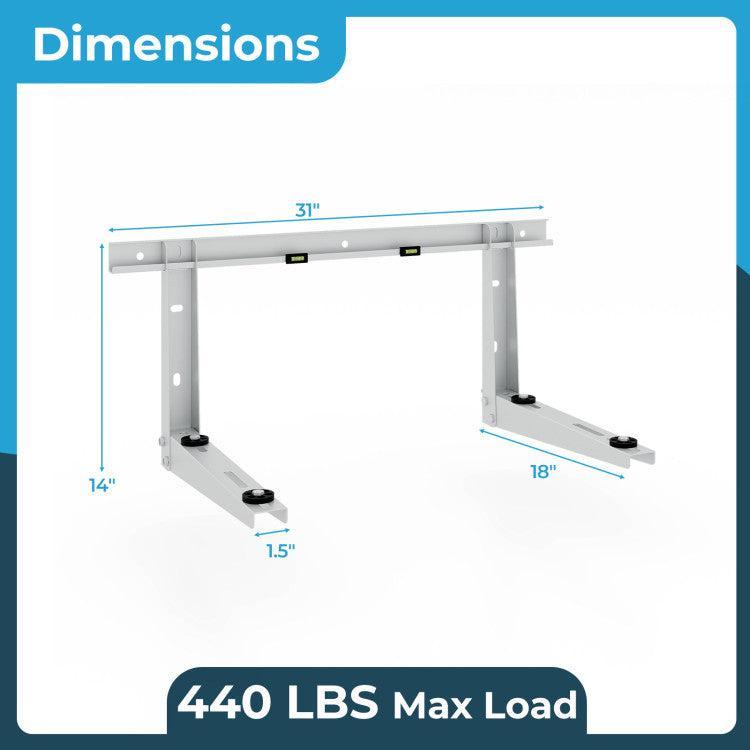 Mini Split Wall Mounting Bracket for 6000-12000 BTU Universal Ductless AC - 26159384  Mini Split Systems Direct