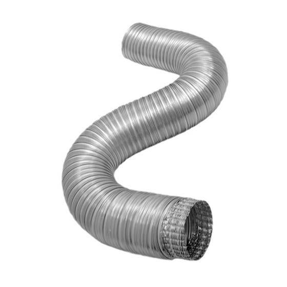 Mitchell Metal Products Duct Connector, Round Flexible, 10 in Dia, Galvanized Steel