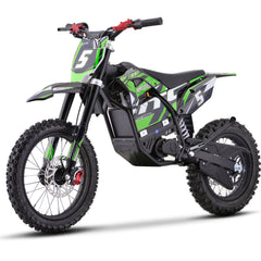 MotoTec 60v 2000w Pro Electric Dirt Bike Lithium Green - MT-Dirt-Pro-2000_Green  Mini Split Systems Direct