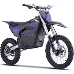 MotoTec 72v 5000w Pro Electric Dirt Bike Lithium Blue - MT-Dirt-Pro-5000_Blue  Mini Split Systems Direct