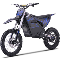 MotoTec 72v 5000w Pro Electric Dirt Bike Lithium Blue - MT-Dirt-Pro-5000_Blue  Mini Split Systems Direct