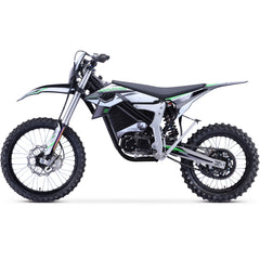 MotoTec Venom 72v 12000w Electric Dirt Bike White - MT-Venom-72v-12000w_White  Mini Split Systems Direct