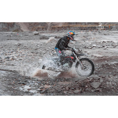 MotoTec Venom 72v 12000w Electric Dirt Bike White - MT-Venom-72v-12000w_White  Mini Split Systems Direct