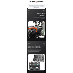 MotoTec Venom 72v 12000w Electric Dirt Bike White - MT-Venom-72v-12000w_White  Mini Split Systems Direct