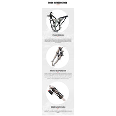 MotoTec Venom 72v 12000w Electric Dirt Bike White - MT-Venom-72v-12000w_White  Mini Split Systems Direct