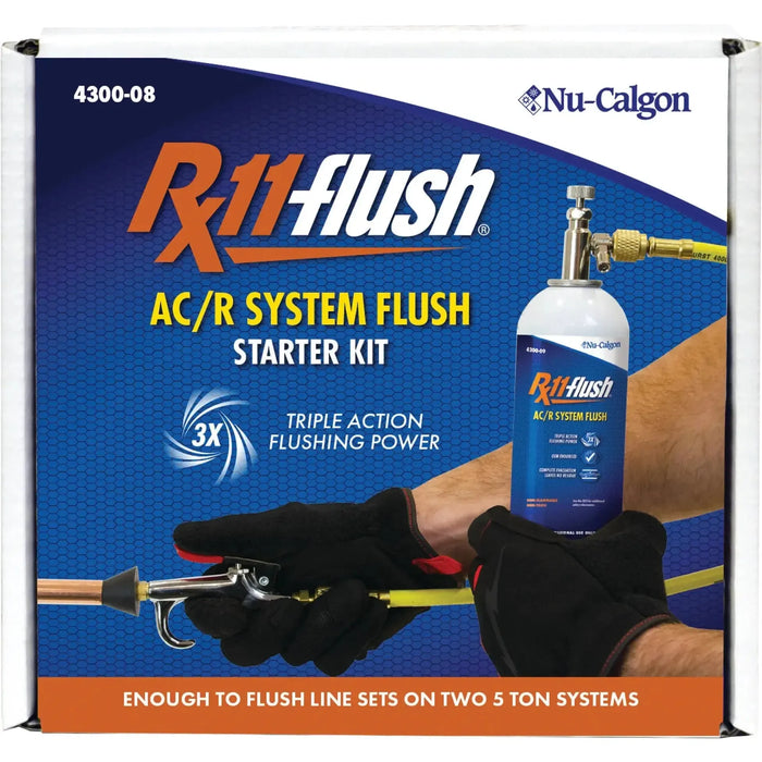 Nu-Calgon 4300-08 Rx11 Flush Starter Kit-2466014 - 4300-08  Mini Split Systems Direct