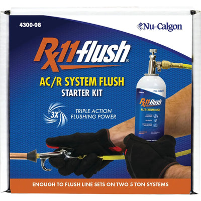 Nu-Calgon 4300-08 Rx11 Flush Starter Kit-2466014 - 4300-08  Mini Split Systems Direct