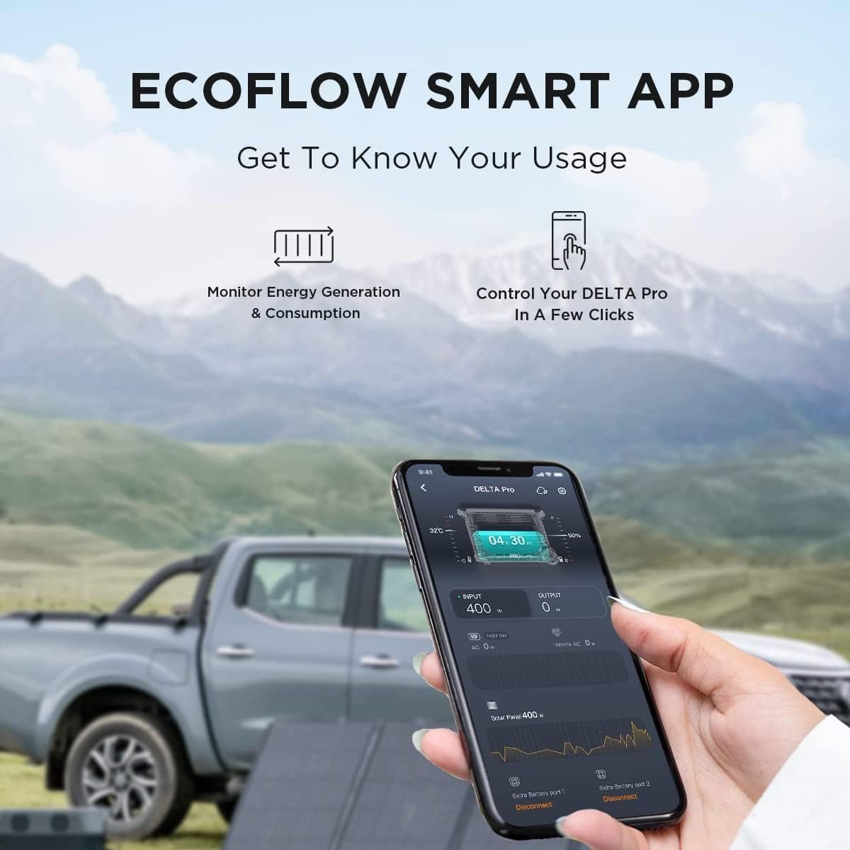 EF ECOFLOW Solar Generator 120V/3.6kWh DELTA Pro with 2x220W Portable Solar Panel, 23% High-Efficiency, 5 AC Outlets, 3600W Portable Power Station for Home Use Emergency Blackout Camping RV - B0DHGSV3RC-B0CF2B4ZHF  Mini Split Systems Direct