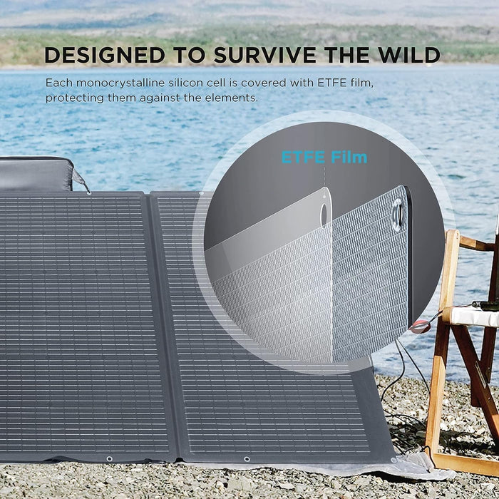 EF ECOFLOW Solar Generator 120V/3.6kWh DELTA Pro with 2x220W Portable Solar Panel, 23% High-Efficiency, 5 AC Outlets, 3600W Portable Power Station for Home Use Emergency Blackout Camping RV - B0DHGSV3RC-B0CF2B4ZHF  Mini Split Systems Direct