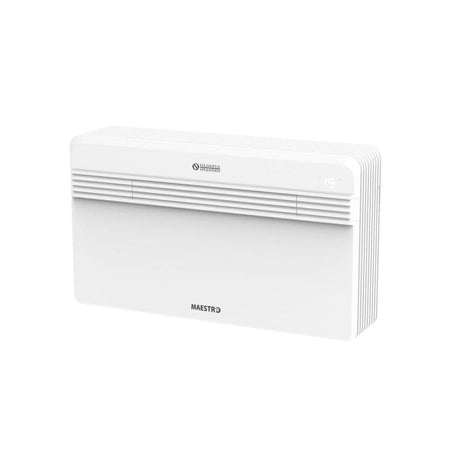 Olimpia Splendid Maestro Pro Inverter 12 Heat Pump 12,000 BTU 115V Variable Speed Through-the-Wall Air Conditioner with Heat and Remote - Includes Condensate Base Pane Heater - 01925  Mini Split Systems Direct
