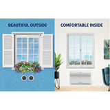 Olimpia Splendid Maestro Pro Inverter 12 Heat Pump 12,000 BTU 230V Variable Speed Through-the-Wall Air Conditioner with Heat and Remote - Includes Condensate Pan Heater