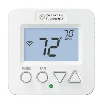 Olimpia Splendid Maestro Pro Wired 7-day Programmable Thermostat 2 Heat / 2 Cool Wi-Fi Ready - SKU B1022 (Requires SKU B1021 + SKU B1028) - B1022  Mini Split Systems Direct