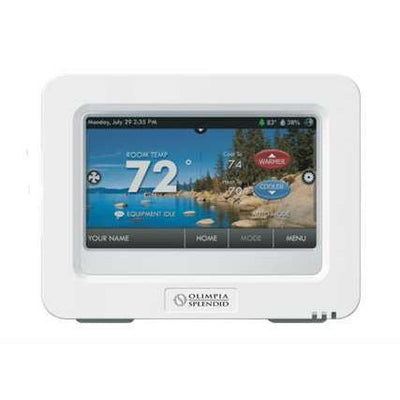 Olimpia Splendid Maestro Pro Wired Color Touch Screen 7-day Programmable Thermostat 4 Heat / 2 Cool - SKU B1023 (Requires SKU B1021 + SKU B1028) - B1023  Mini Split Systems Direct