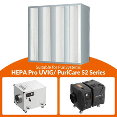 PURISYSTEMS F8 Medium Efficiency Filter Compatible with HEPA Pro UVIG/PuriCare S2/S2 UV/S2 UVIG (1-Pack) - PURISYSTEMS-F8-FILTER  Mini Split Systems Direct