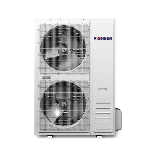 Pioneer® 48,000 BTU 17.5 SEER2 Ducted Central Split Inverter+ Condenser AC Heat Pump Outside Section 230V - YH4248GHFD18R2  Mini Split Systems Direct