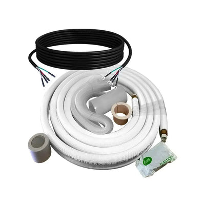 Pioneer® Copper Piping Kit Lineset for Mini Split Installation - PKW-1/4-3/8-10-PKW-1/4-3/8-16-PKW-1/4-3/8-25-PKW-1/4-3/8-33-PKW-1/4-3/8-50  Mini Split Systems Direct