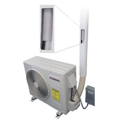 Pioneer® Decorative PVC Line Cover Kit for Mini Split Air Conditioners & Heat Pumps - IKT-LCVR4P-KIT-IKT-4WID2-LVCR  Mini Split Systems Direct