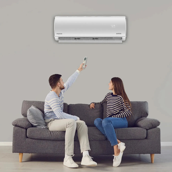 Pioneer® Diamante Essenza™ 35,000 BTU 17 SEER2 230V High-Wall Ductless Mini-Split Air Conditioner Inverter Heat Pump with 16 Ft. Kit - WYT036GLUI17RL  Mini Split Systems Direct