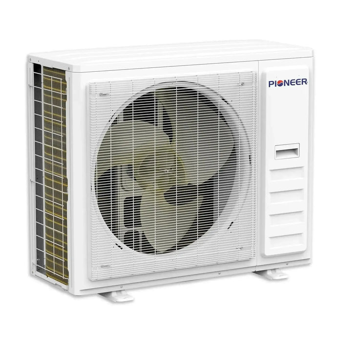 Pioneer® Quad Split 36000 BTU 3-Ton Quantum Ultra Wi-Fi 22.5 SEER Energy-Star Multi (4) Zone Wall Mount Air Conditioner Heat Pump 230-Volt - WYT040GLSI24M4-9W-9W-9W-9W  Mini Split Systems Direct