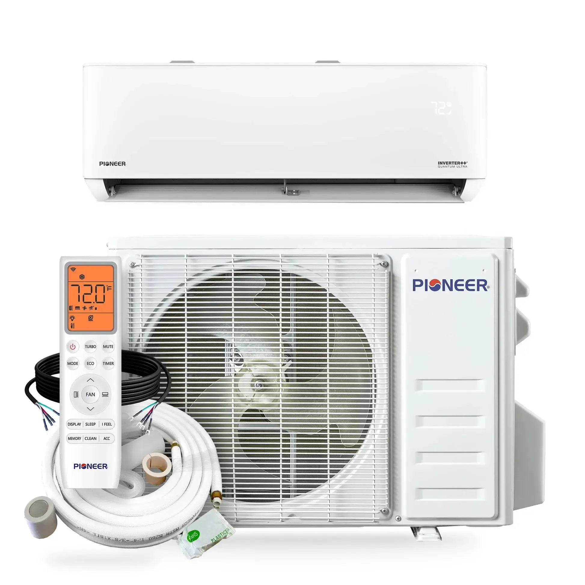 Pioneer QUANTUM ULTRA 12000 BTU Mini Split Heat Pump AC - Thumbnail 3
