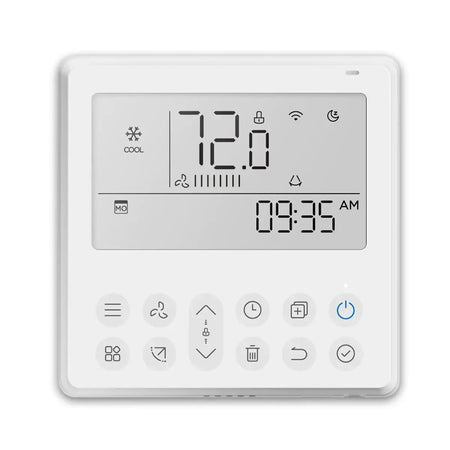 Pioneer® Weekly Programmable Wi-Fi Thermostat For Pioneer RB, UB, CB Model Mini Split Systems - TST-IRW-120N  Mini Split Systems Direct