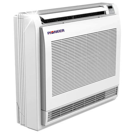 Pioneer® 12,000 BTU 22.7 SEER2 Floor Console Mini-Split Inverter++ Energy-Star Air Conditioner Heat Pump System Full Set 230V - FYB012GMFILCAD-FYB012GMFILCAD-10-FYB012GMFILCAD-16-FYB012GMFILCAD-25-FYB012GMFILCAD-33  Mini Split Systems Direct