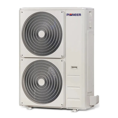 Pioneer® 48,000 BTU 18.5 SEER2 8-Way Slim Cassette Mini-Split Air Conditioner Heat Pump System Full Set 230V - CYB048GMFILCBD-CYB048GMFILCBD-10-CYB048GMFILCBD-16-CYB048GMFILCBD-25-CYB048GMFILCBD-33  Mini Split Systems Direct