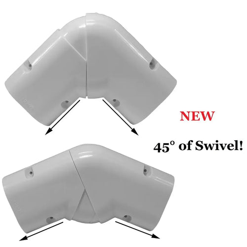 Pioneer® Decorative PVC Line Cover Kit for Mini Split Air Conditioners & Heat Pumps - IKT-LCVR4P-KIT-IKT-4WID2-LVCR  Mini Split Systems Direct