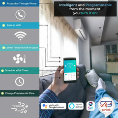 Pioneer® Quantum Ultra™ 24,000 BTU 23 SEER2 230V High-Wall Ductless Energy-Star Mini-Split Air Conditioner Inverter Heat Pump Full Set