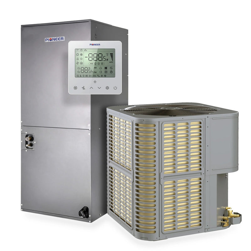 Pioneer® Vertex™ 56,000 BTU 17 SEER2 230V Ducted Central Split Air Conditioner Inverter Heat Pump - Multi-position