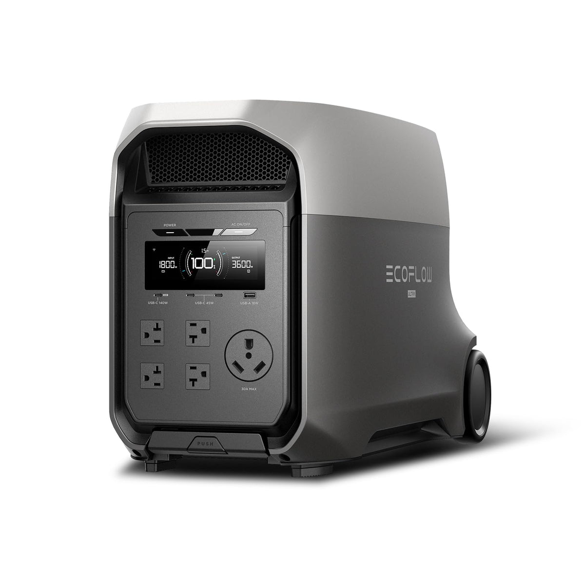 EF ECOFLOW DELTA 3 Ultra Portable Power Station, 3072Wh LiFePO4 Battery, 3600W (Surge 7200W) Output Home Power, Solar Generator for Home Use, Camping Accessories, Emergencies & RV Backup - B0G1BS3HGZ-B0FR8LQV82-B0FR8LBQJG-B0FR8LHP3K-B0FQVBFLHL  Mini Split Systems Direct