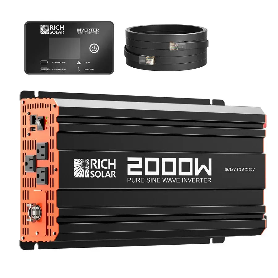 Powerful 2000W Pure Sine Wave Inverter for RVs & Off-Grid Use - RS-V2P12  Mini Split Systems Direct