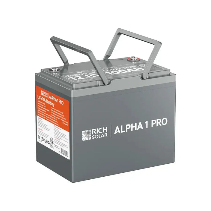 Premium 12V 100Ah LiFePO4 Battery for Off-Grid RVs & Boats - RS-B121SP  Mini Split Systems Direct