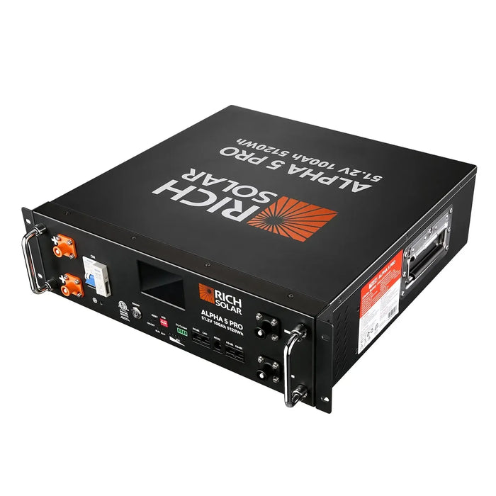 Premium 48V LiFePO4 Battery | 7,000 Cycles & 10 Year Warranty - RS-B5121P-RS-B5121P-2-RS-B5121P-3-RS-B5121P-4-RS-B5121P-5  Mini Split Systems Direct