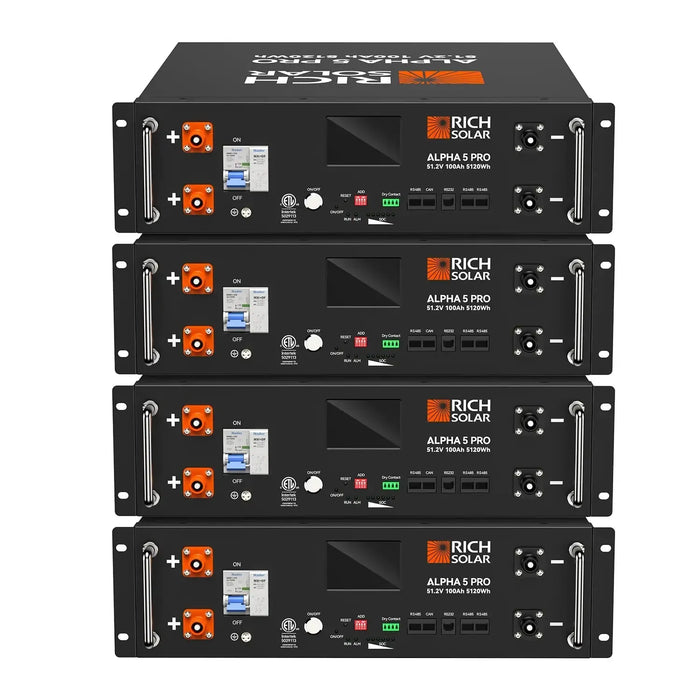 Premium 48V LiFePO4 Battery | 7,000 Cycles & 10 Year Warranty - RS-B5121P-RS-B5121P-2-RS-B5121P-3-RS-B5121P-4-RS-B5121P-5  Mini Split Systems Direct