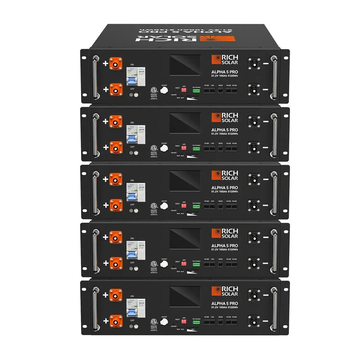 Premium 48V LiFePO4 Battery | 7,000 Cycles & 10 Year Warranty - RS-B5121P-RS-B5121P-2-RS-B5121P-3-RS-B5121P-4-RS-B5121P-5  Mini Split Systems Direct