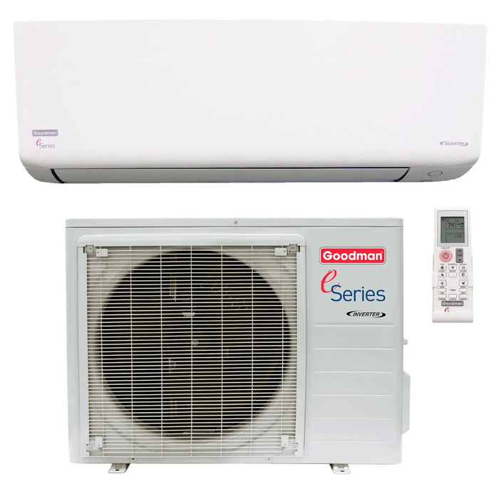 Goodman® e-Series Mini Split 18,000 BTU 18 SEER Single Zone Ductless Air Conditioner and Heat Pump - 208/230V - RXNG18AXVJU / FTXNG18AXVJU-RXNG18AXVJU / FTXNG18AXVJU / LS14121210DMSF-RXNG18AXVJU / FTXNG18AXVJU / LS14121215DMSF-RXNG18AXVJU / FTXNG18AXVJU / LS14121230DMSF-RXNG18AXVJU / FTXNG18AXVJU / LS14121250DMSF  Mini Split Systems Direct