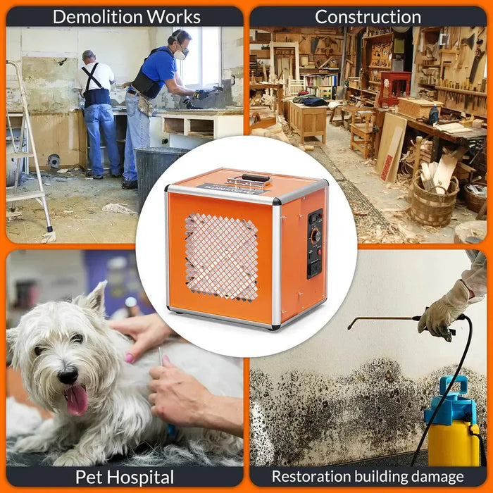 PuriSystems Air Scrubber with 5-stage Filtration System up to 600 CFM X0037QBEG9 - X0037QBEG9  Mini Split Systems Direct