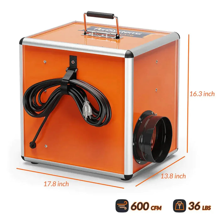PuriSystems Air Scrubber with 5-stage Filtration System up to 600 CFM X0037QBEG9 - X0037QBEG9  Mini Split Systems Direct