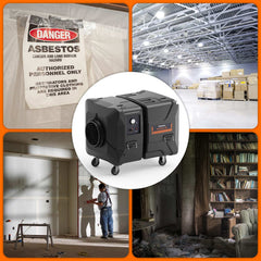 Puricare S2 HEPA Air Filtration System for Restoration & Renovation - B09XBDNRZ5  Mini Split Systems Direct