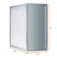 Purisystems 1 Pack High Efficiency Clapboard Filter - HEPA Pro UVIG/PuriCare S2/S2 UV/S2 UVIG Air Scrubber