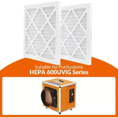 Purisystems 5 pack MERV 10 filter for HEPA 600 UVIG - PURISYSTEMS-HEPA-600-FILTER  Mini Split Systems Direct