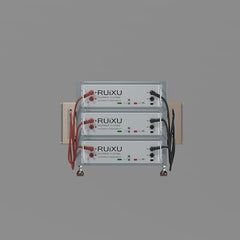 RUiXU Battery Optional Installation Method -Bracket Rack-Flexibility & Stackable