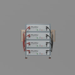 RUiXU Battery Optional Installation Method -Bracket Rack-Flexibility & Stackable