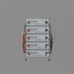 RUiXU Battery Optional Installation Method -Bracket Rack-Flexibility & Stackable - RX-LFP48100-15kWH-RX-LFP48100-20kWH-RX-LFP48100-25kWH-RX-LFP48100-30kWH-RX-LFP48100-35kWH  Mini Split Systems Direct