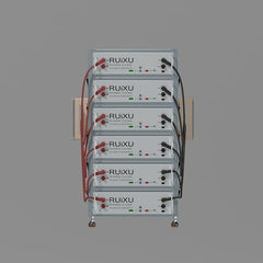 RUiXU Battery Optional Installation Method -Bracket Rack-Flexibility & Stackable - RX-LFP48100-15kWH-RX-LFP48100-20kWH-RX-LFP48100-25kWH-RX-LFP48100-30kWH-RX-LFP48100-35kWH  Mini Split Systems Direct